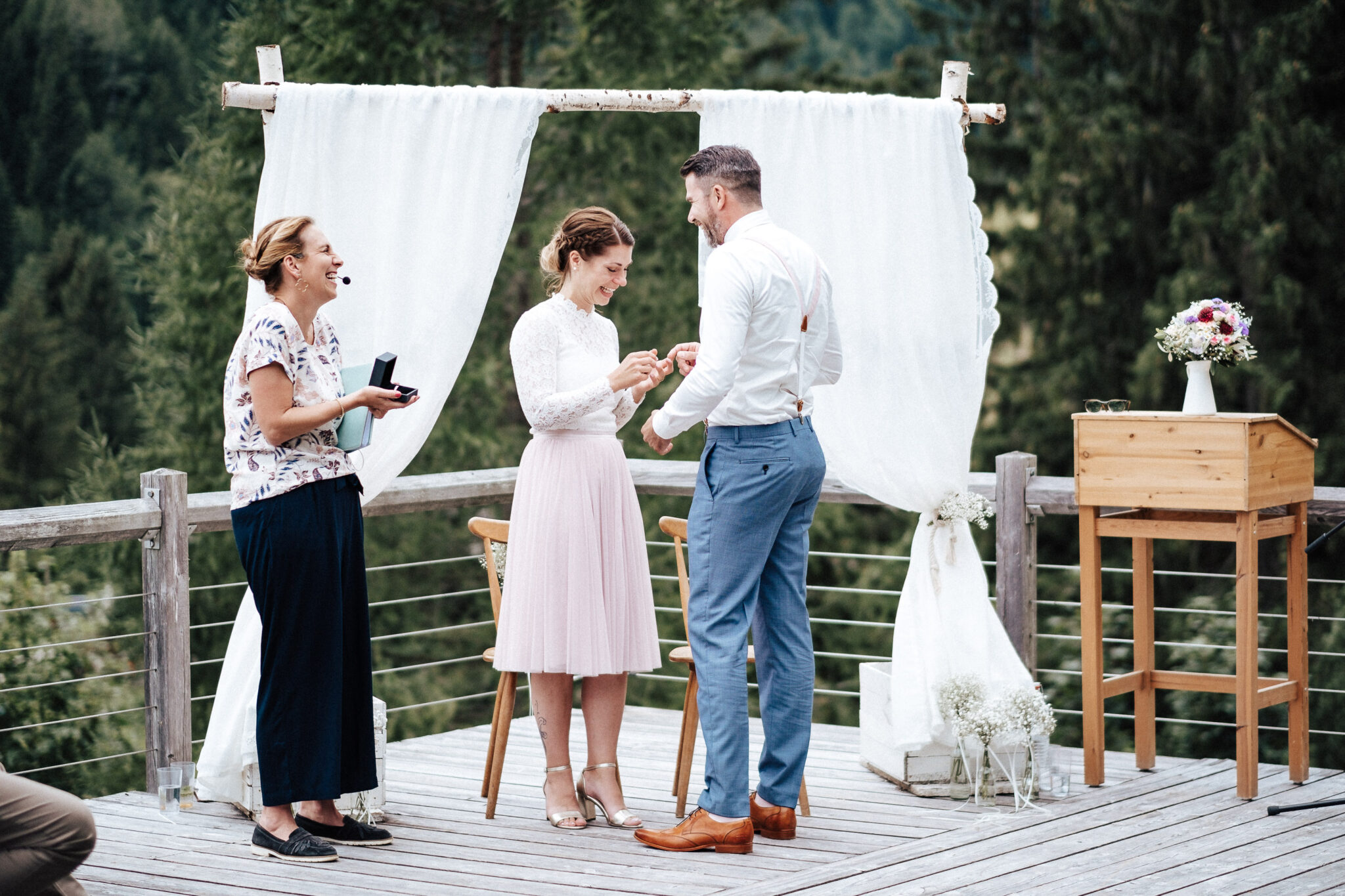 Maren und Sebstian auf dem Silberghaus